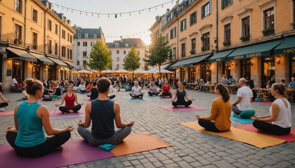 Événements détente en ville