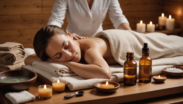 Huiles essentielles bio pour un massage relaxant